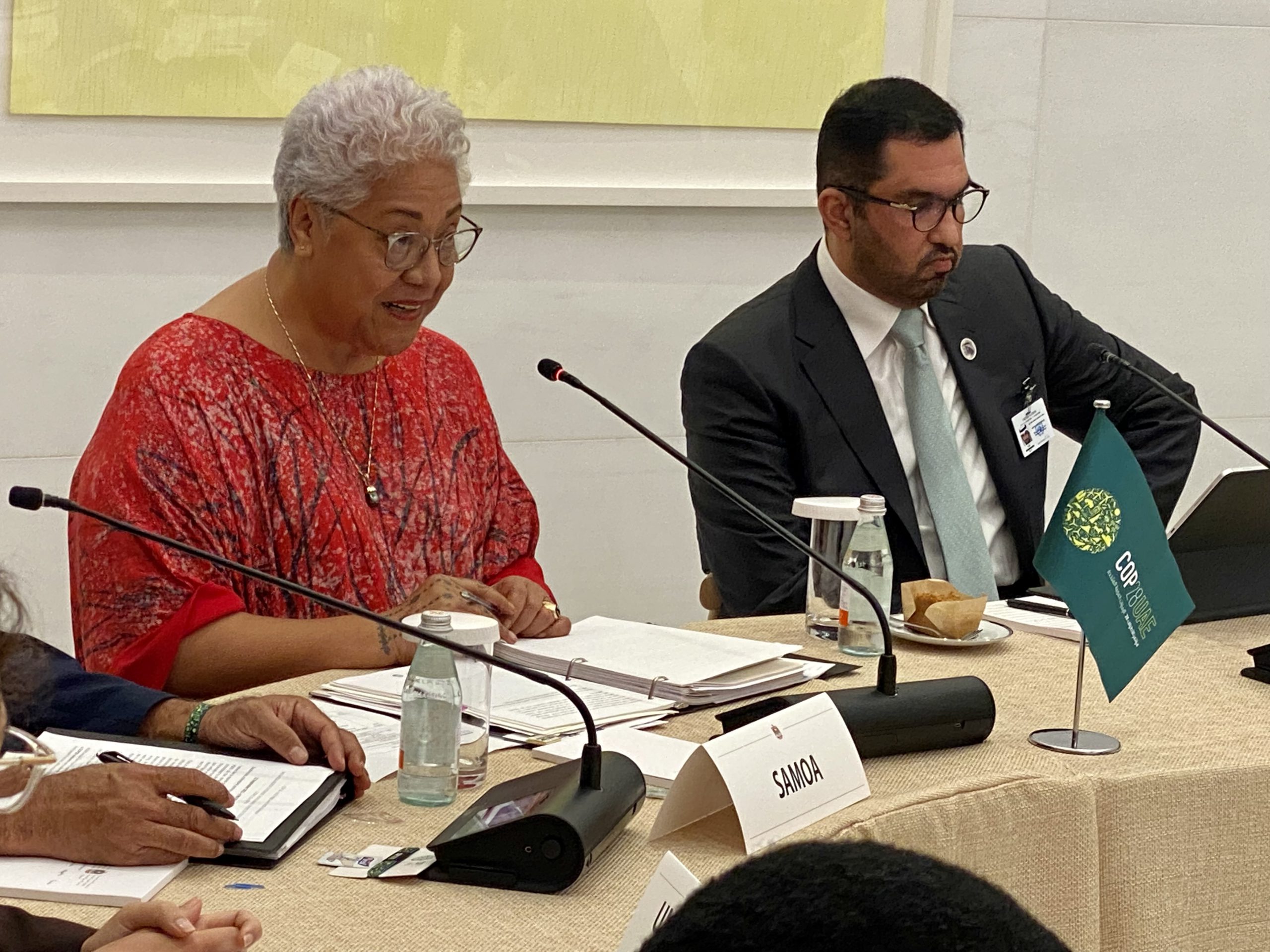 Island countries and COP28 Presidency Chart Course for COP28