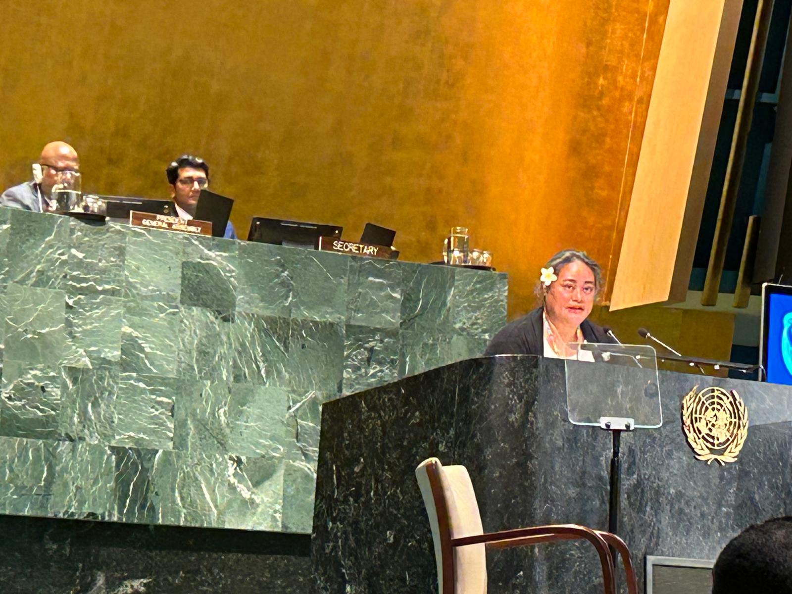 Debt Sustainability Support for SIDS – High-level Thematic Debate on Debt Sustainability and Socio-Economic Equality for All